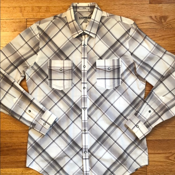 Express Men’s Button Down - Picture 2 of 8